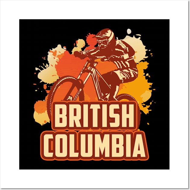 British Columbia downhill biking Wall Art by SerenityByAlex